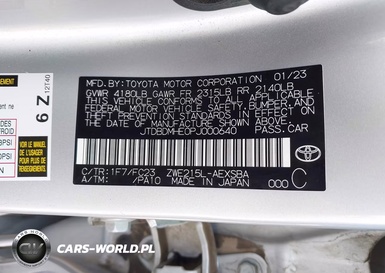 2023 Toyota Corolla Hybrid Se VIN:JTDBDMHE0PJ000640 - 9