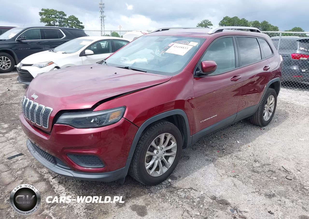 2020 Jeep Cherokee Latitude Fwd VIN:1C4PJLCBXLD639543 - 2