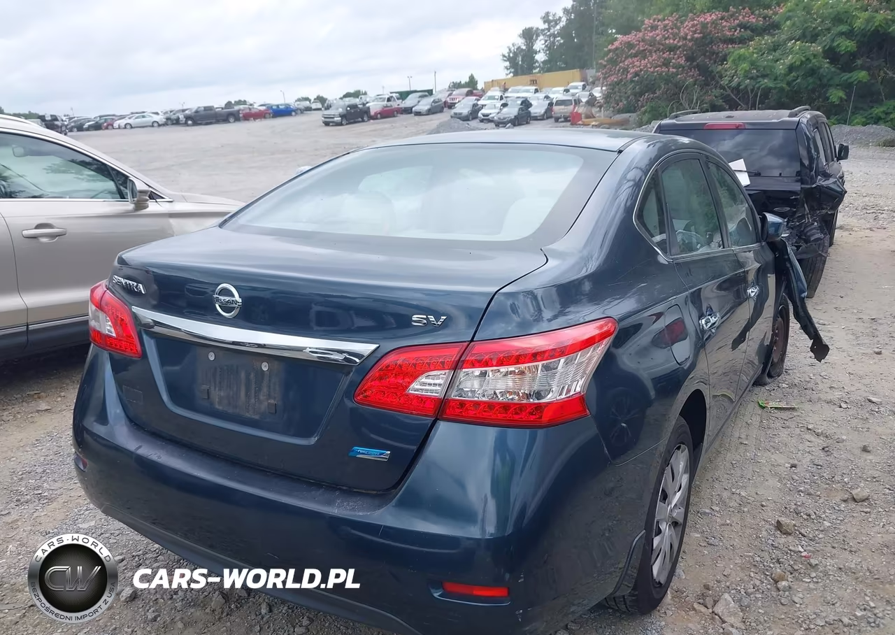 2014 Nissan Sentra Sv VIN:3N1AB7AP2EL620607 - 4