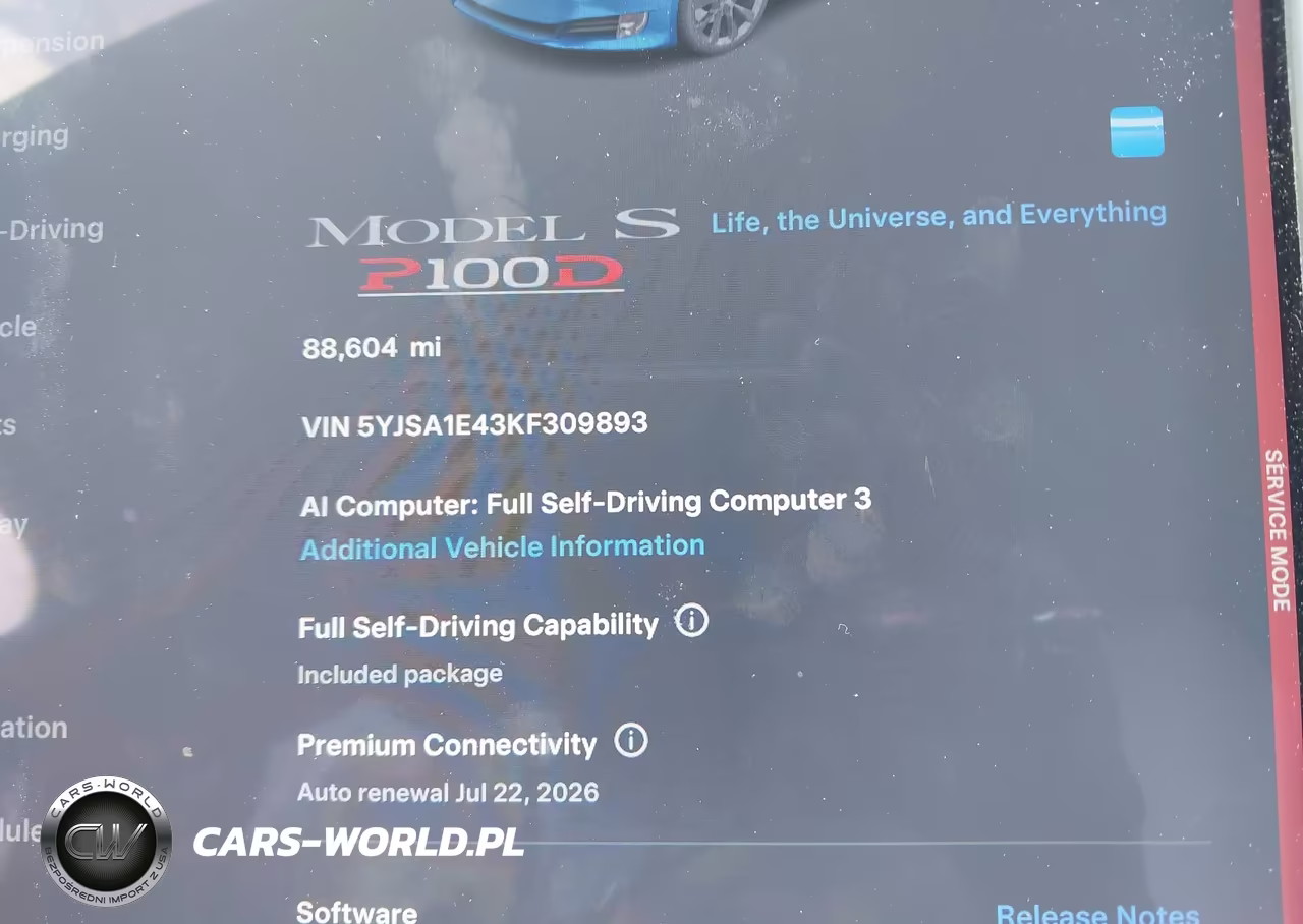 2019 Tesla Model S 100D-Long Range-P100D-Performance VIN:5YJSA1E43KF309893 - 7