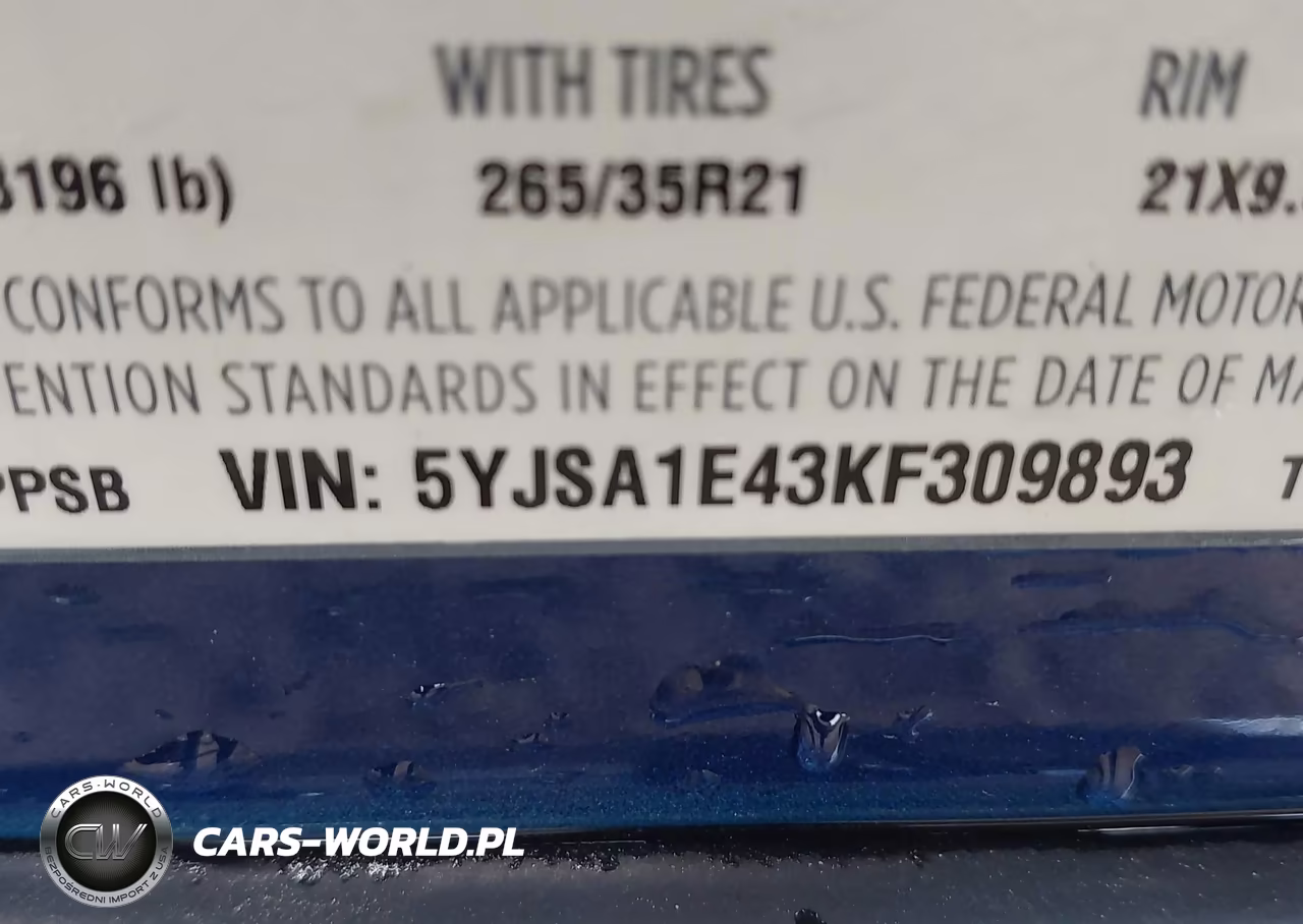 2019 Tesla Model S 100D-Long Range-P100D-Performance VIN:5YJSA1E43KF309893 - 9