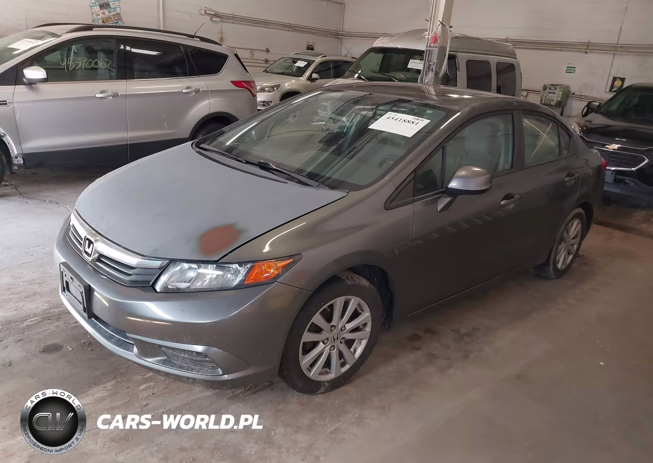 2012 Honda Civic Ex VIN:19XFB2F88CE010431 - 2
