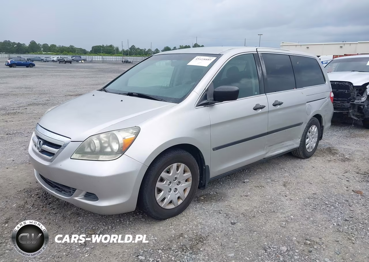2007 Honda Odyssey Lx VIN:5FNRL38287B076597 - 2