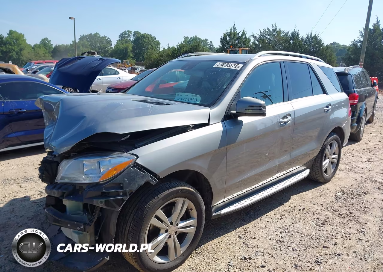 2015 Mercedes-Benz Ml 350 4Matic VIN:4JGDA5HB2FA587513 - 2
