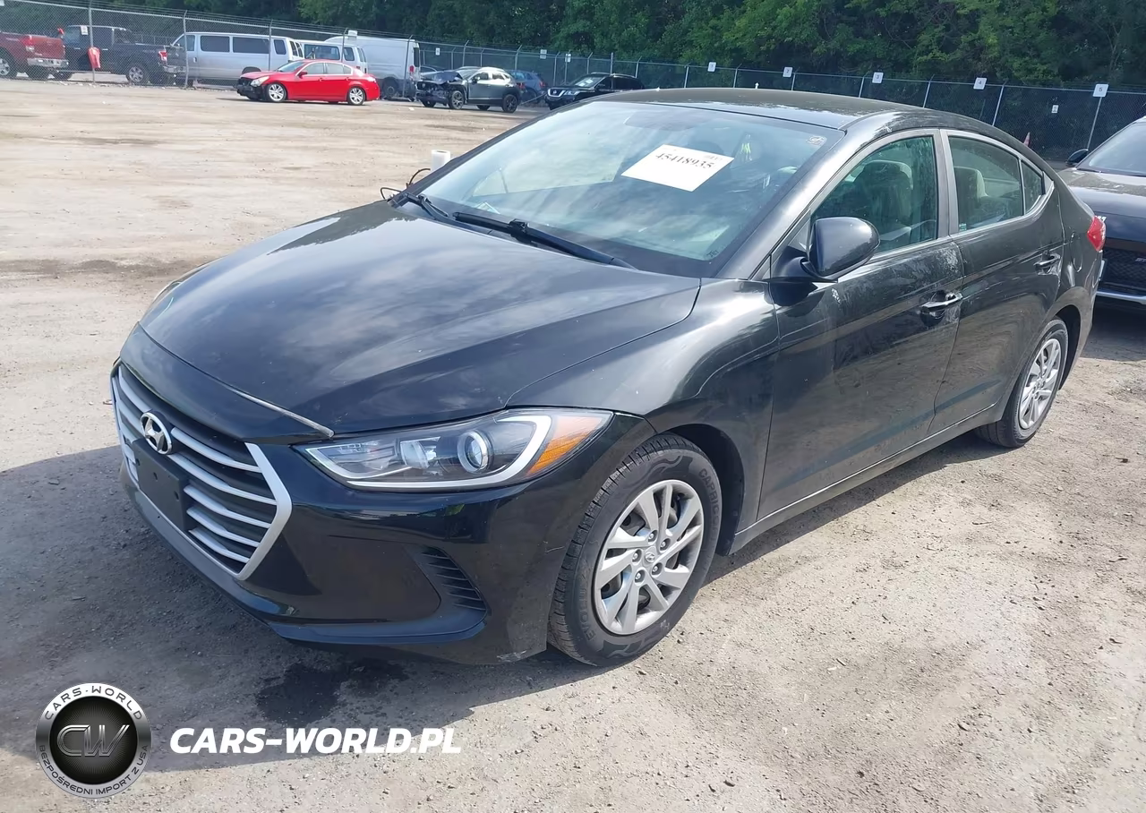 2018 Hyundai Elantra Se VIN:KMHD74LF8JU445466 - 2
