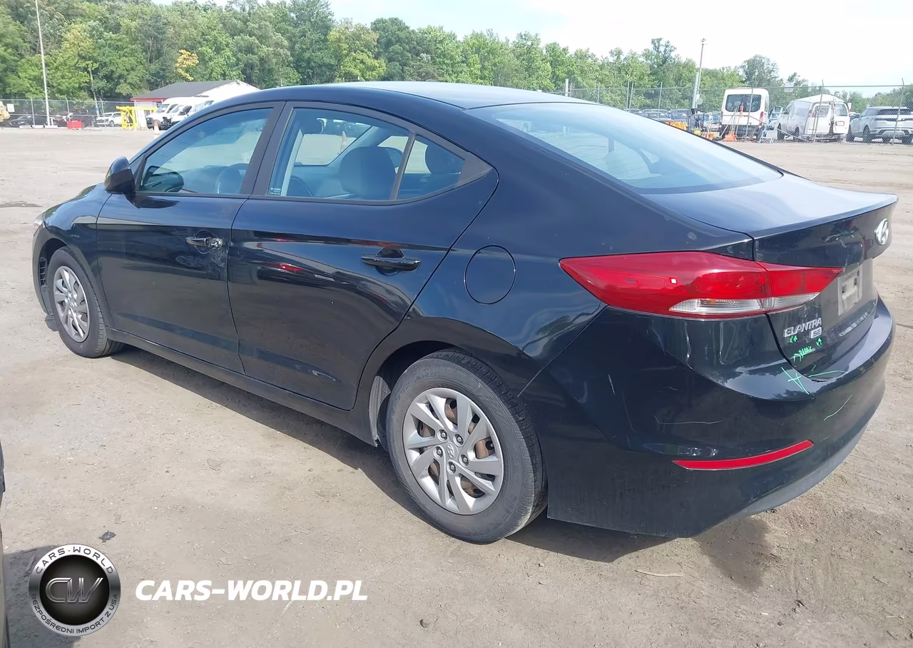2018 Hyundai Elantra Se VIN:KMHD74LF8JU445466 - 3