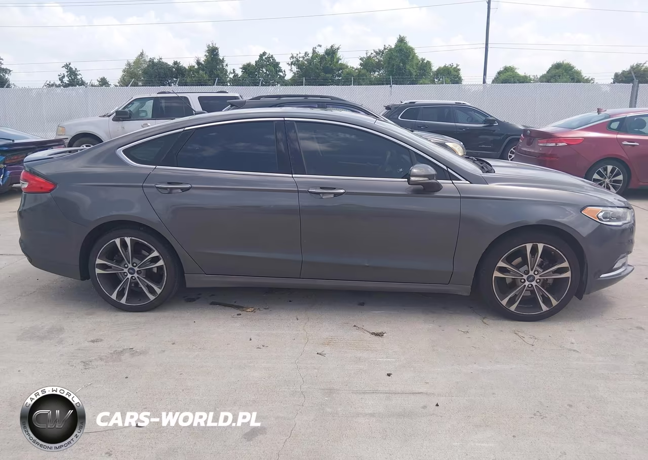 2017 Ford Fusion Titanium VIN:3FA6P0K96HR214834 - 13