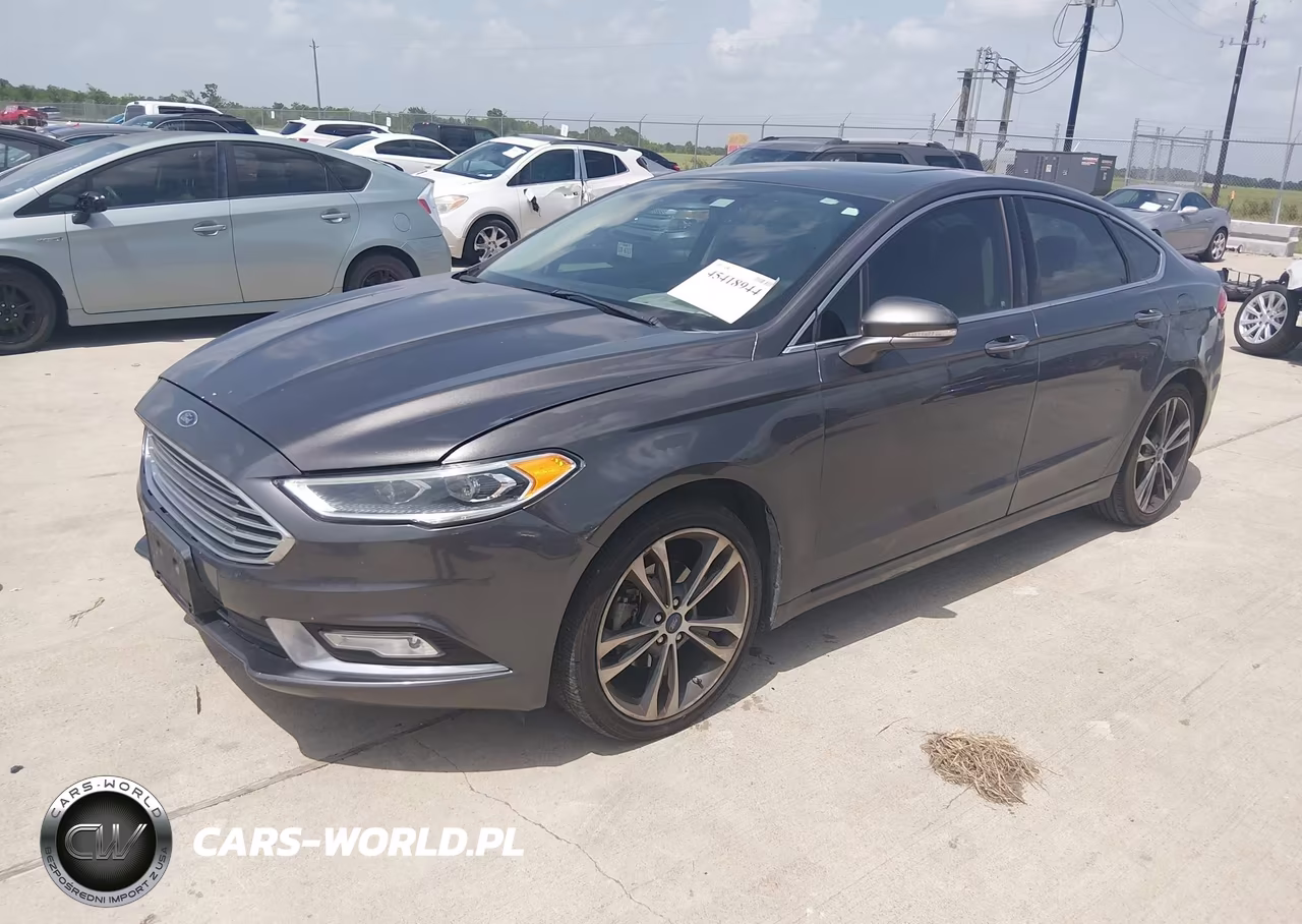 2017 Ford Fusion Titanium VIN:3FA6P0K96HR214834 - 2