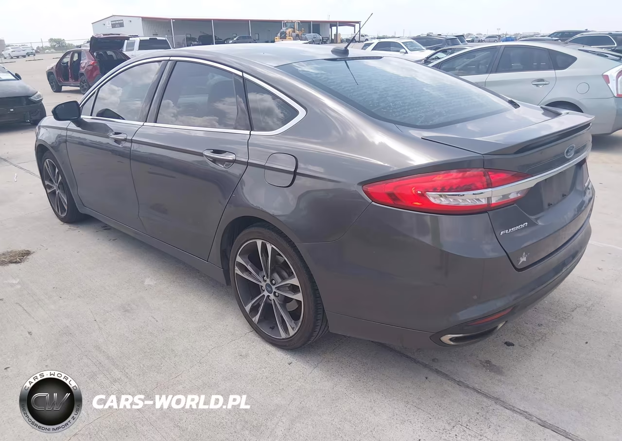 2017 Ford Fusion Titanium VIN:3FA6P0K96HR214834 - 3