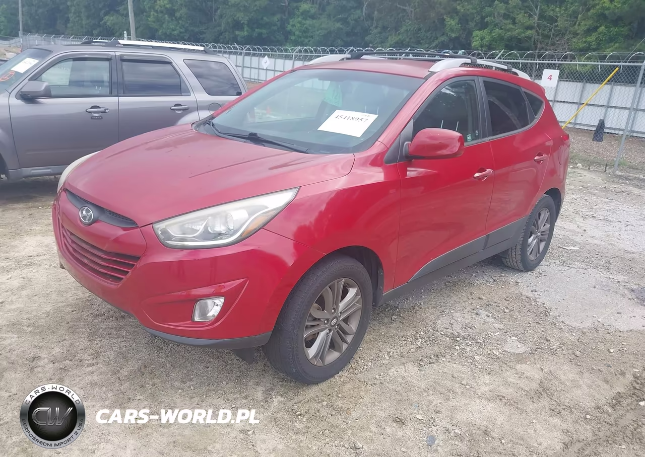 2014 Hyundai Tucson Se VIN:KM8JU3AG4EU928377 - 2