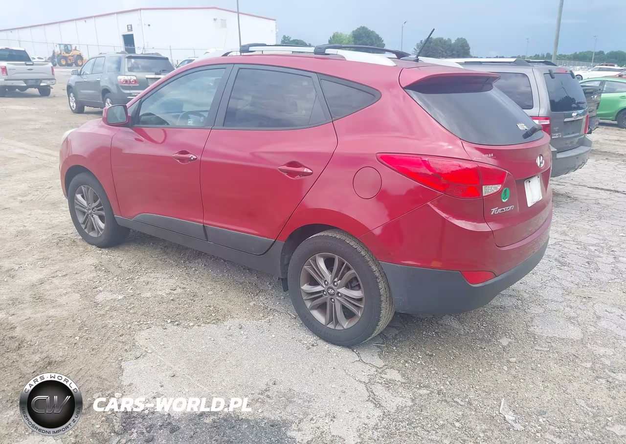 2014 Hyundai Tucson Se VIN:KM8JU3AG4EU928377 - 3