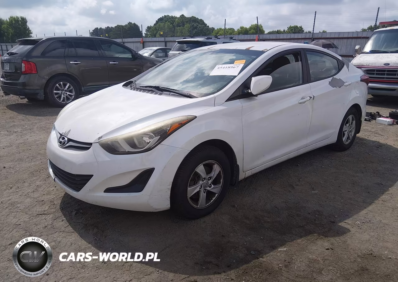 2015 Hyundai Elantra Se VIN:5NPDH4AE8FH618500 - 2