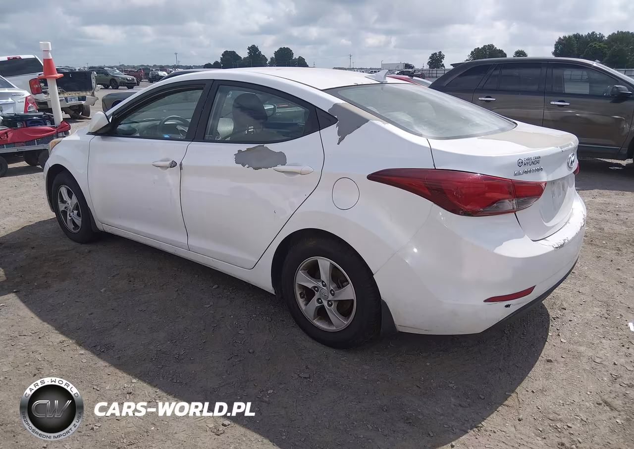 2015 Hyundai Elantra Se VIN:5NPDH4AE8FH618500 - 3