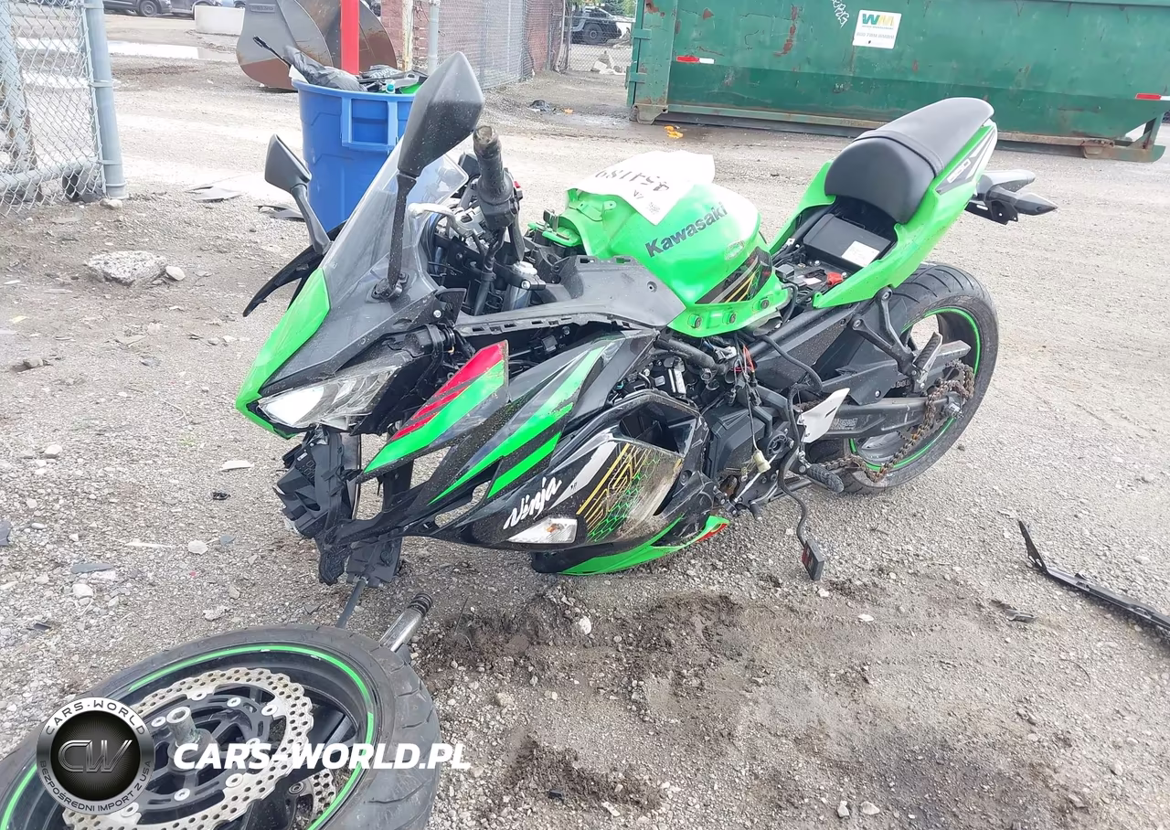 2020 Kawasaki Ex650 N VIN:ML5EXEN17LDA06078 - 2