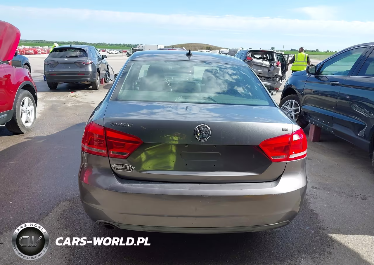 2013 Volkswagen Passat 2.5L Se VIN:1VWBP7A39DC046384 - 17
