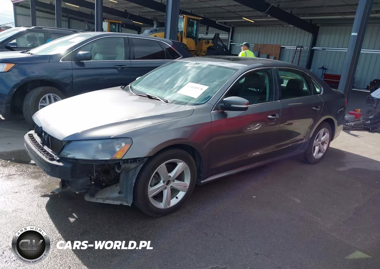 2013 Volkswagen Passat 2.5L Se VIN:1VWBP7A39DC046384 - 2