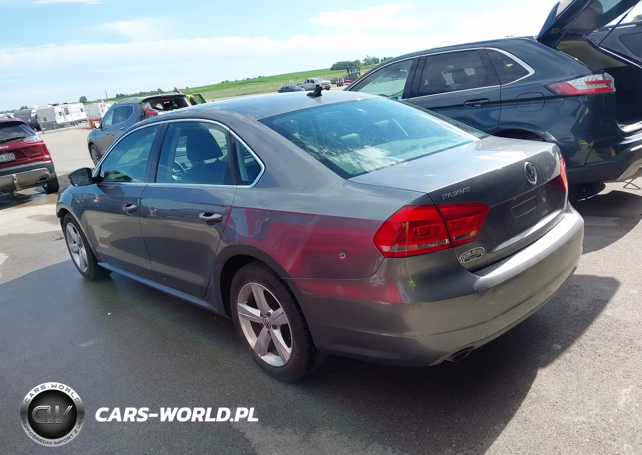 2013 Volkswagen Passat 2.5L Se VIN:1VWBP7A39DC046384 - 3