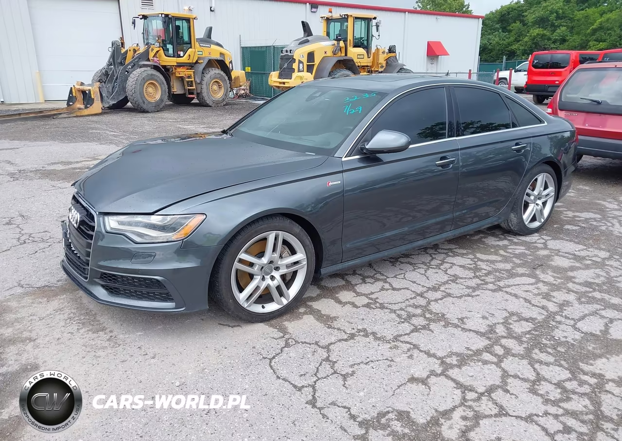 2015 Audi A6 3.0T Premium Plus VIN:WAUHGAFCXFN023235 - 2
