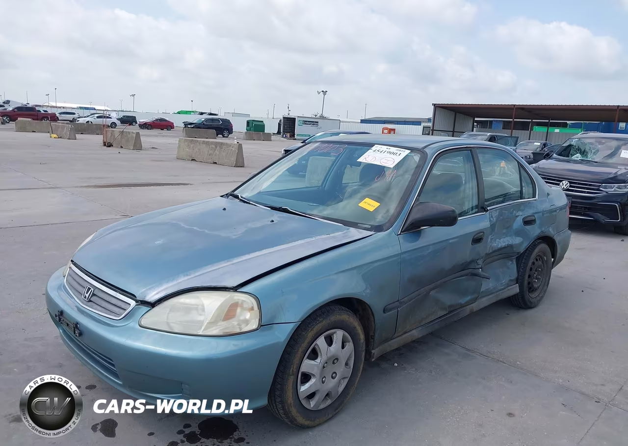 1999 Honda Civic Lx VIN:1HGEJ6676XL047280 - 2