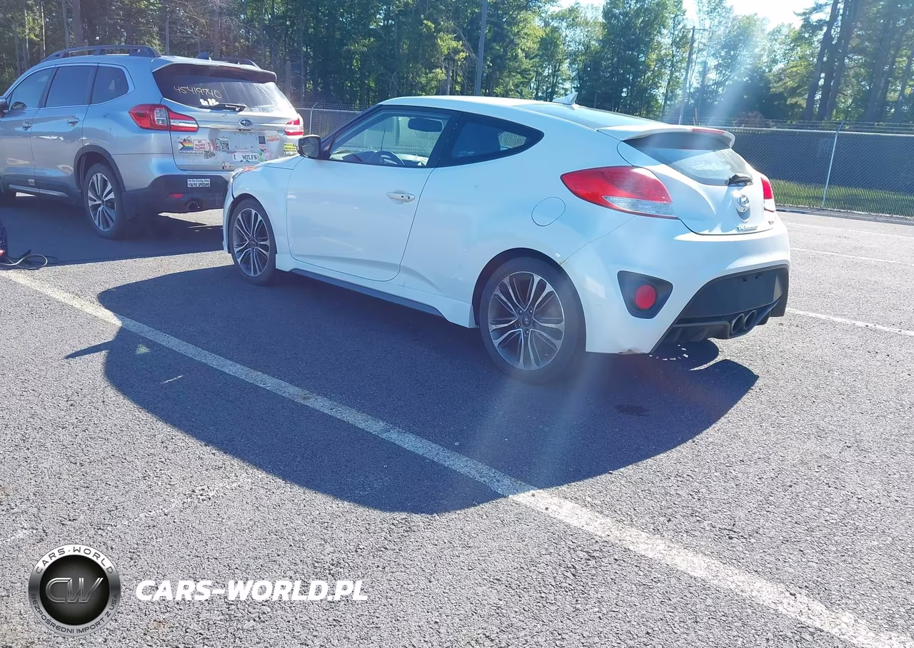 2016 Hyundai Veloster Turbo VIN:KMHTC6AEXGU296001 - 3