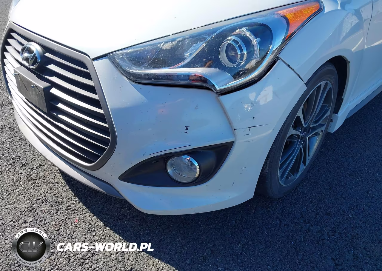 2016 Hyundai Veloster Turbo VIN:KMHTC6AEXGU296001 - 6