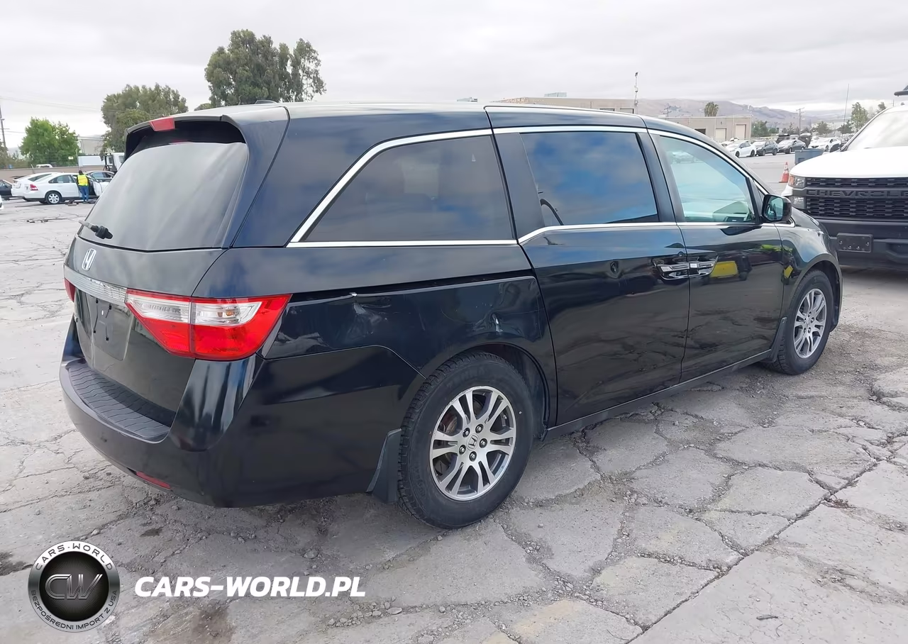 2012 Honda Odyssey Ex-L VIN:5FNRL5H61CB048780 - 4