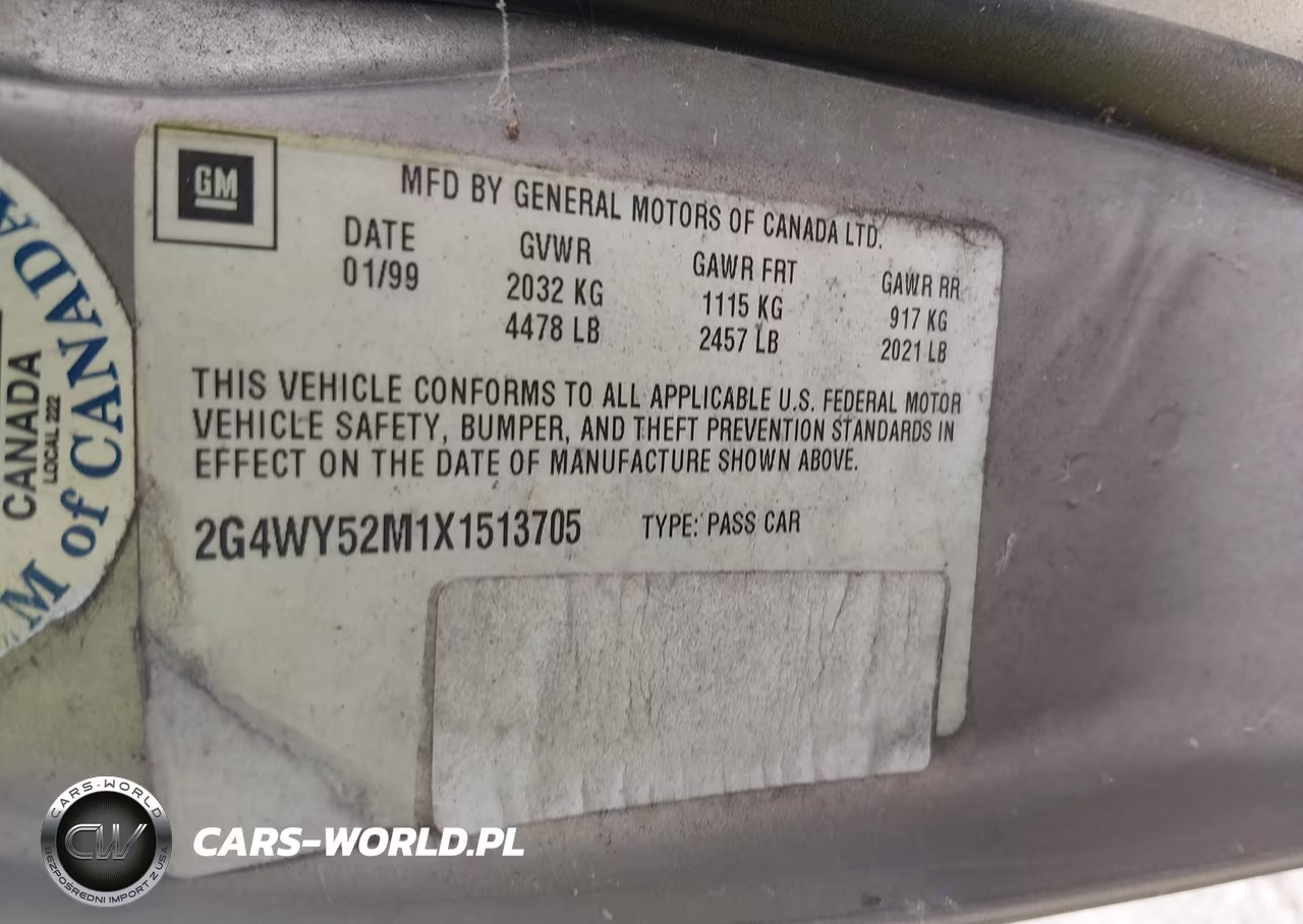 1999 Buick Century Limited VIN:2G4WY52M1X1513705 - 9