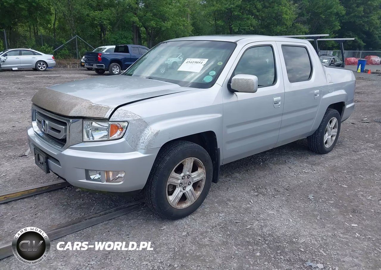 2010 Honda Ridgeline Rtl VIN:5FPYK1F51AB007717 - 2