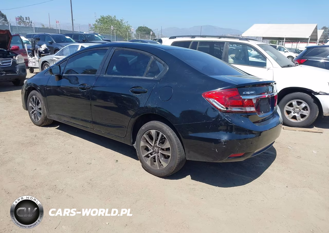 2015 Honda Civic Ex VIN:19XFB2F86FE247648 - 3