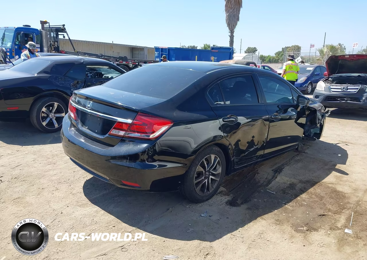 2015 Honda Civic Ex VIN:19XFB2F86FE247648 - 4