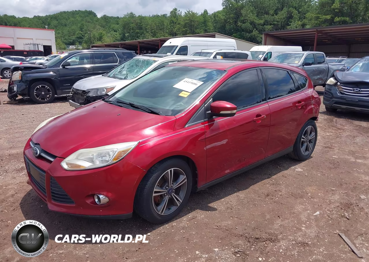 2014 Ford Focus Se VIN:1FADP3K23EL425317 - 2