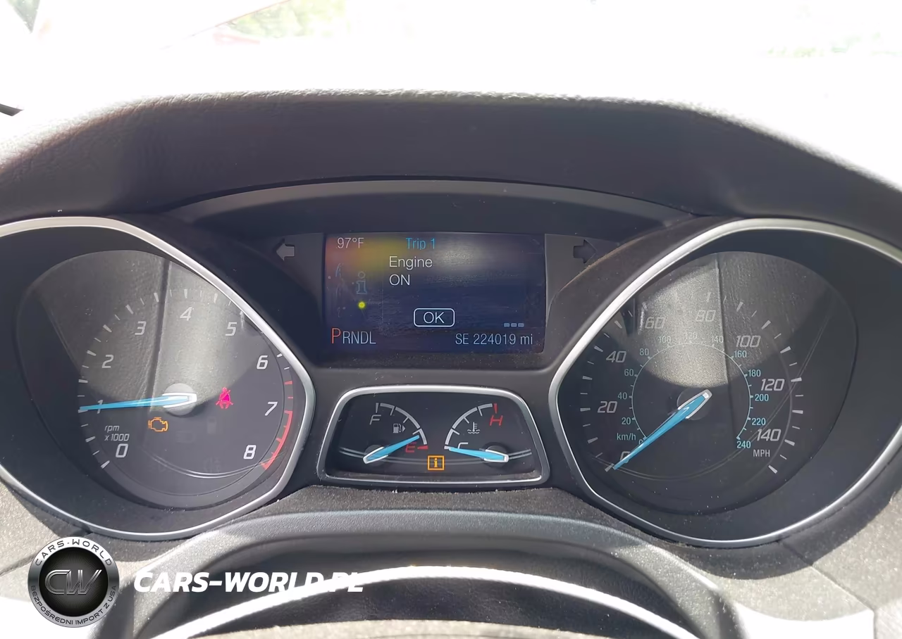 2014 Ford Focus Se VIN:1FADP3K23EL425317 - 7