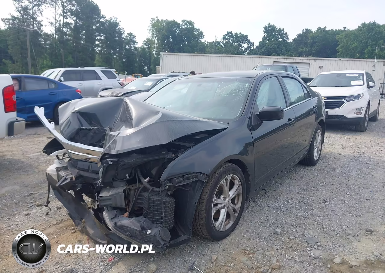 2012 Ford Fusion Se VIN:3FAHP0HA7CR370500 - 2