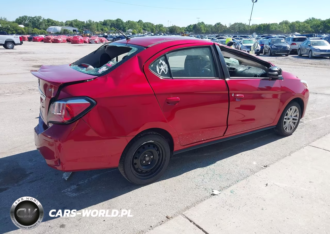2022 Mitsubishi Mirage G4 Se VIN:ML32FVFJ8NHF07120 - 4