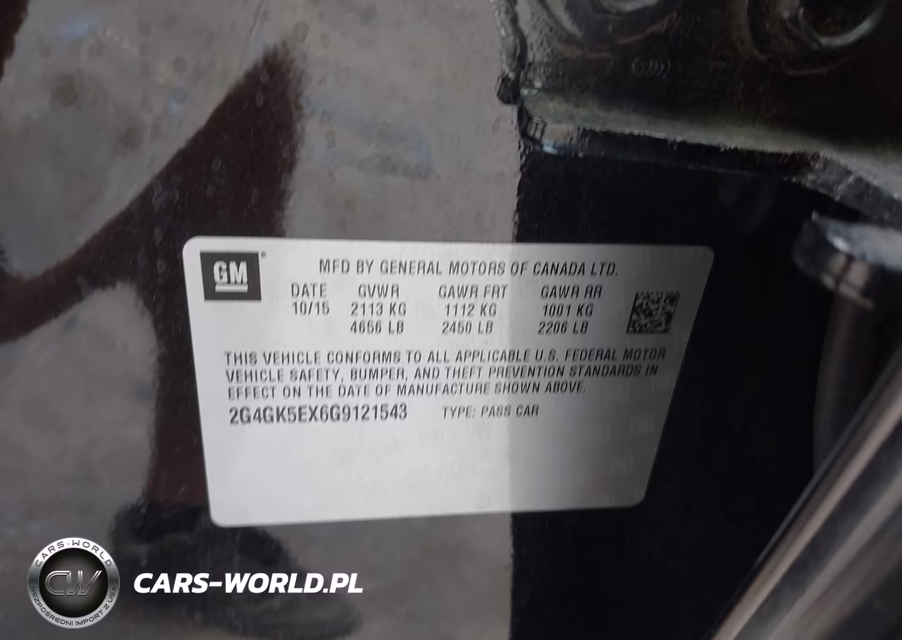 2016 Buick Regal Turbo VIN:2G4GK5EX6G9121543 - 9