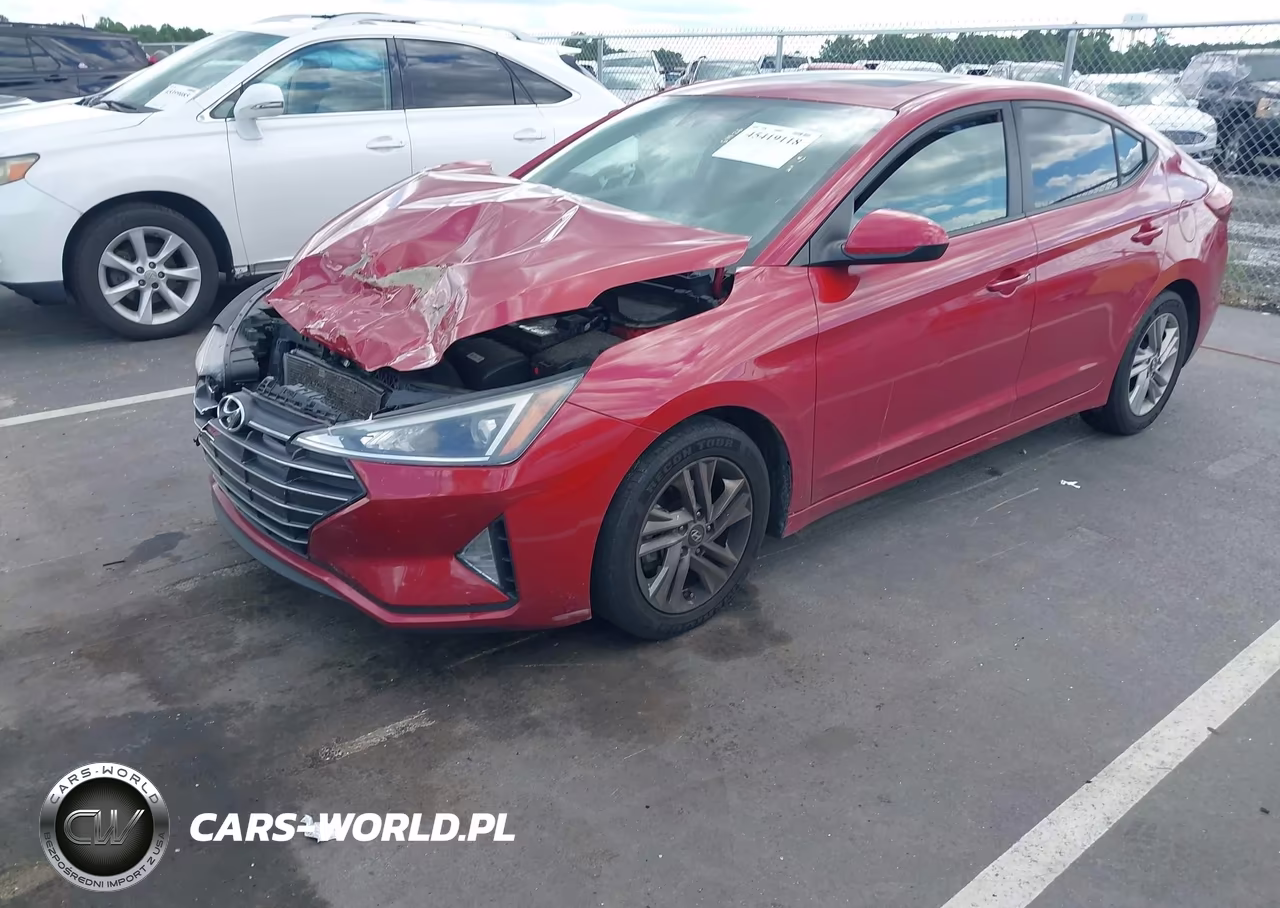 2019 Hyundai Elantra Value Edition VIN:KMHD84LF9KU806606 - 2