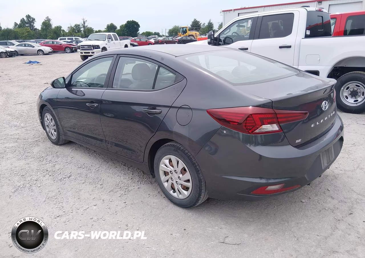 2020 Hyundai Elantra Se VIN:5NPD74LFXLH601380 - 3