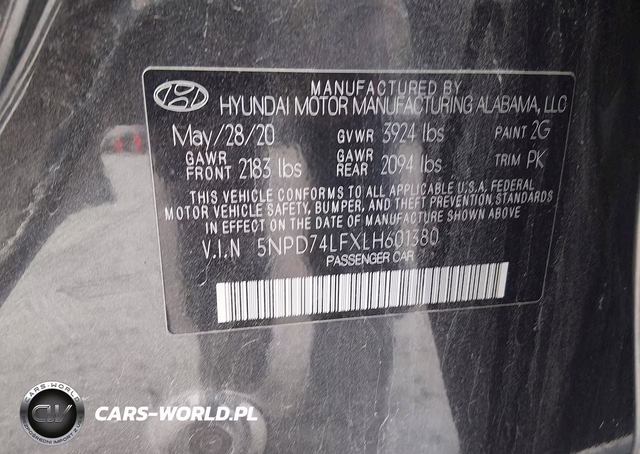 2020 Hyundai Elantra Se VIN:5NPD74LFXLH601380 - 9