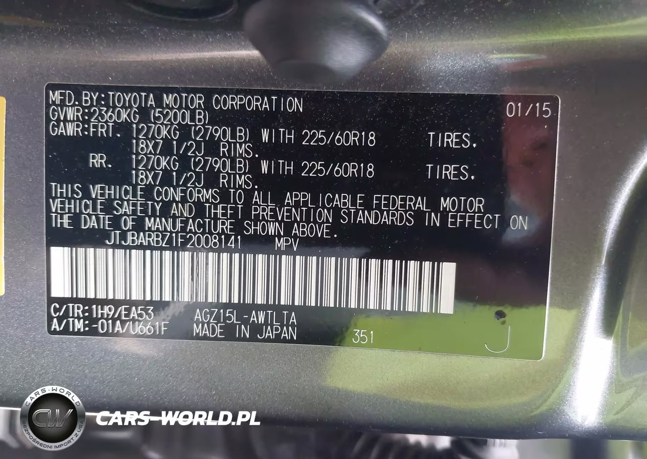 2015 Lexus Nx 200T VIN:JTJBARBZ1F2008141 - 9