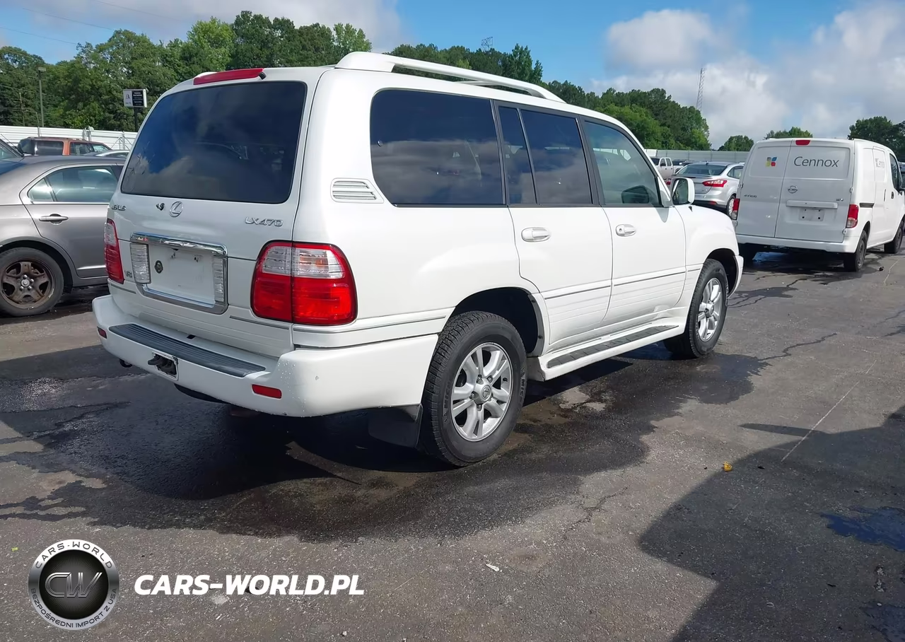 2005 Lexus Lx 470 VIN:JTJHT00W654001004 - 4