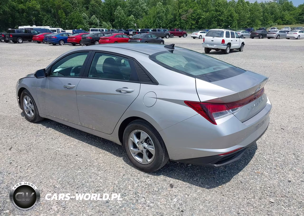2021 Hyundai Elantra Se VIN:5NPLL4AG2MH046140 - 3