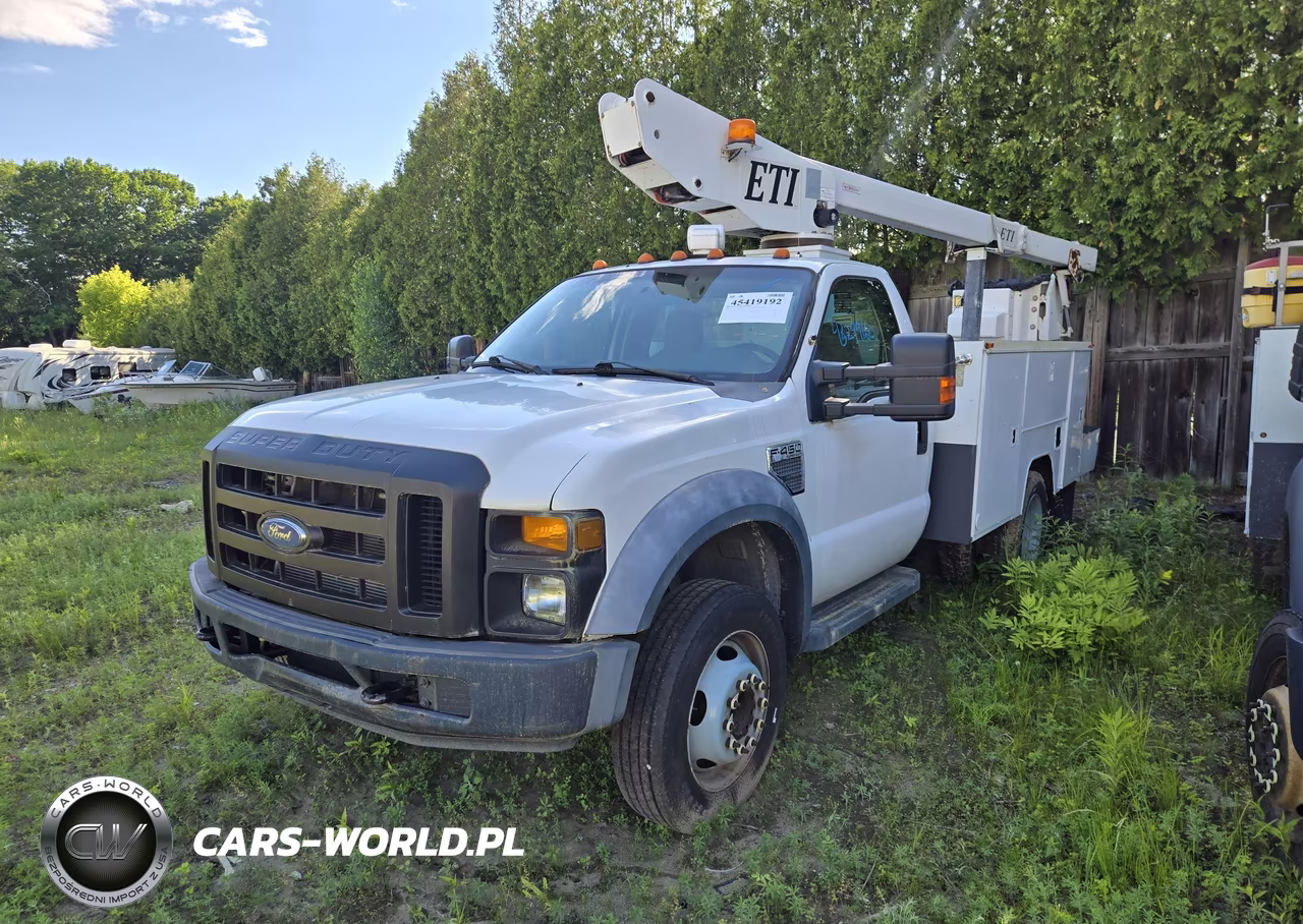 2008 Ford F-450 Chassis Xl-Xlt VIN:1FDXF46YX8EA36242 - 2