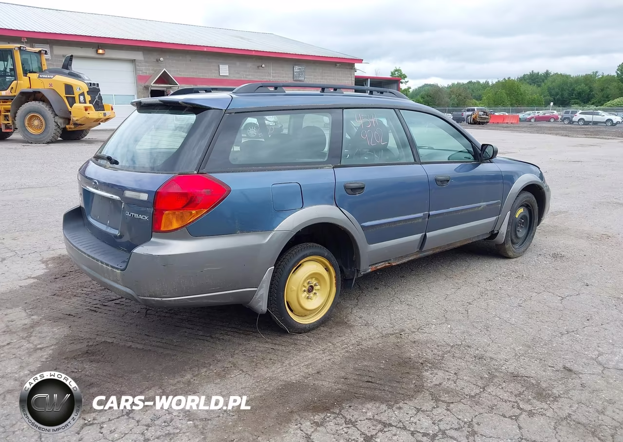 2005 Subaru Outback 2.5I VIN:4S4BP61C056385799 - 4
