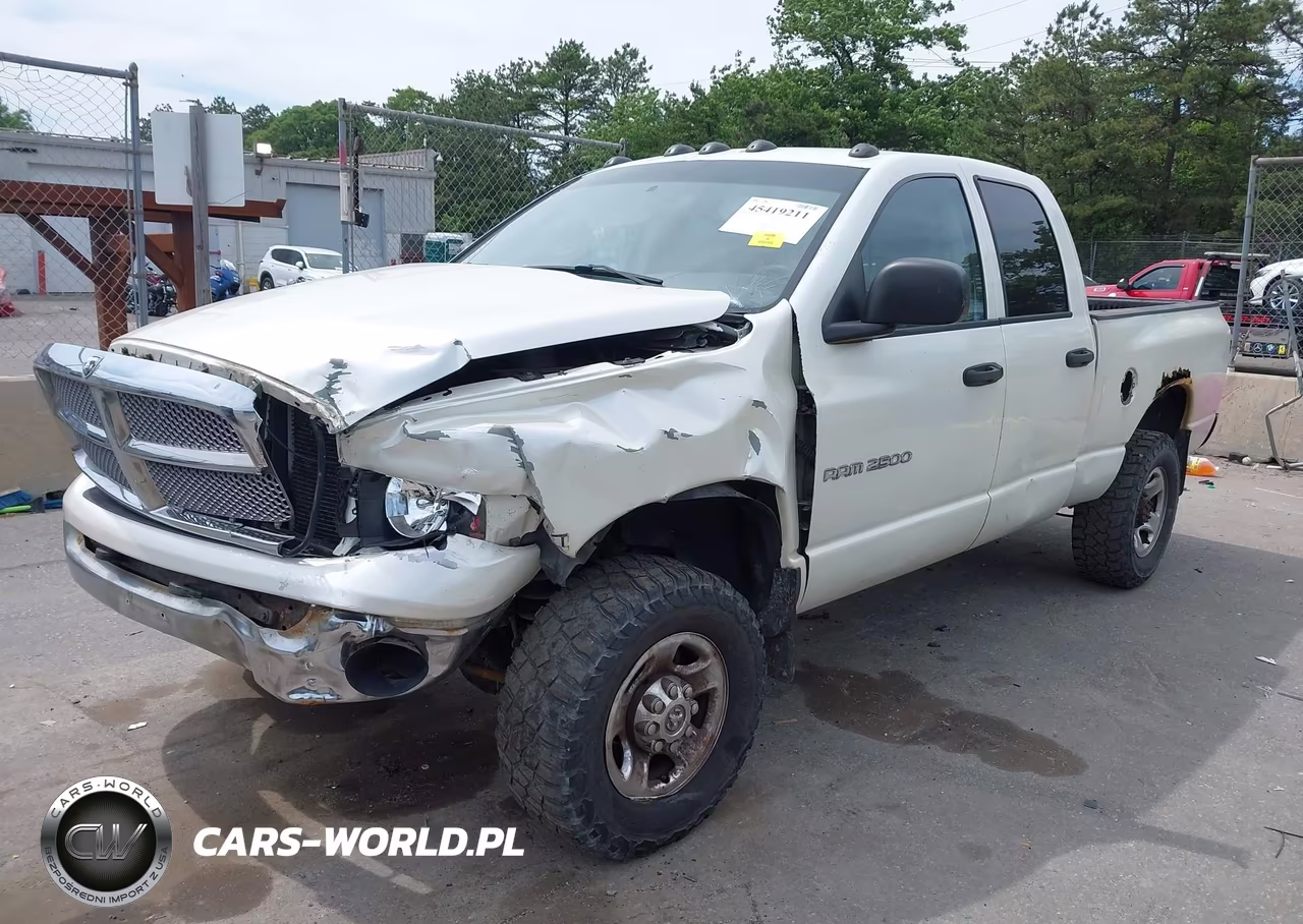 2003 Dodge Ram 2500 Slt-Laramie-St VIN:3D7KU28D63G822811 - 2