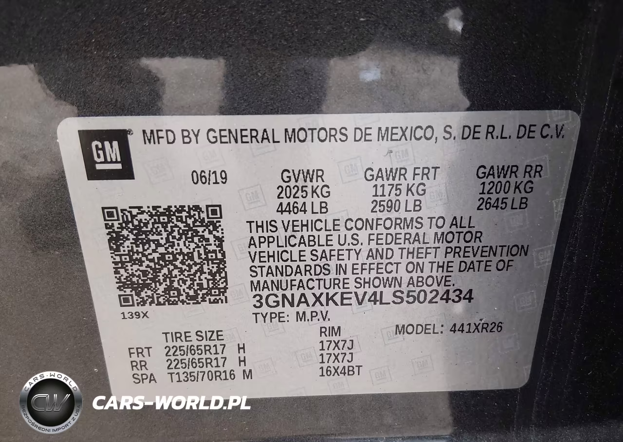 2020 Chevrolet Equinox Fwd Lt 1.5L Turbo VIN:3GNAXKEV4LS502434 - 9