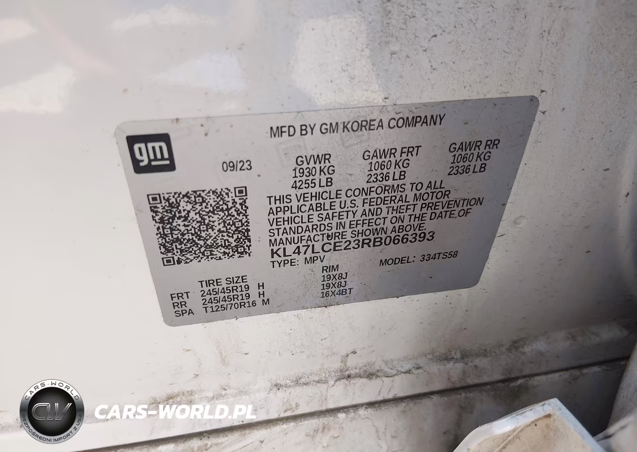 2024 Buick Envista Avenir Fwd VIN:KL47LCE23RB066393 - 9