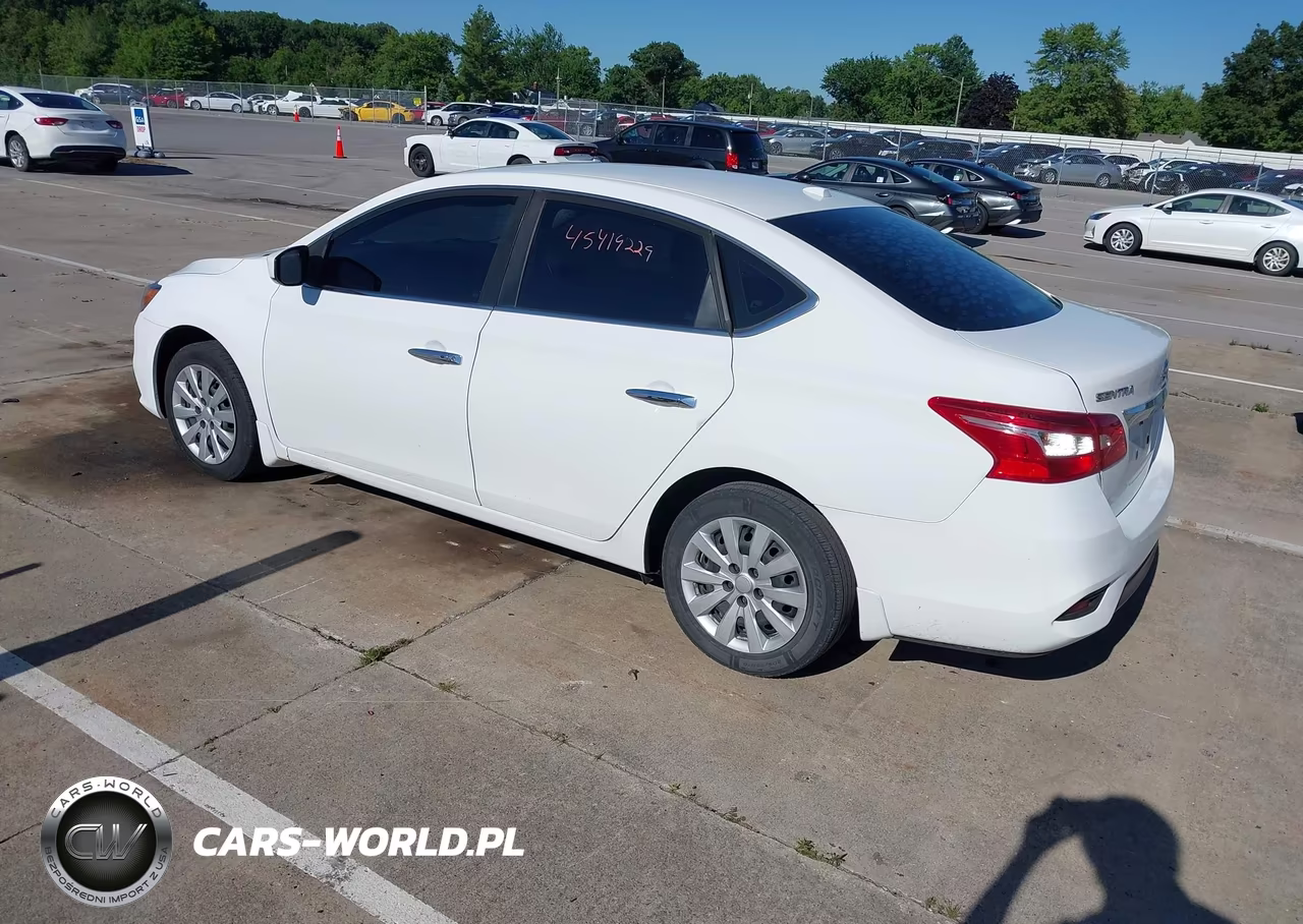 2017 Nissan Sentra Sv VIN:3N1AB7AP3HY222930 - 3