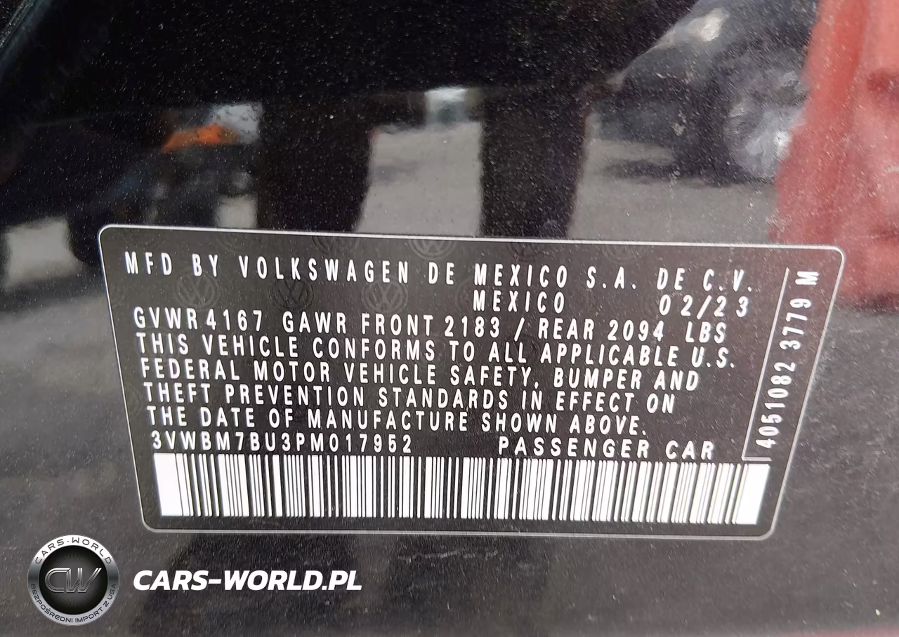 2023 Volkswagen Jetta 1.5T Sport VIN:3VWBM7BU3PM017952 - 9