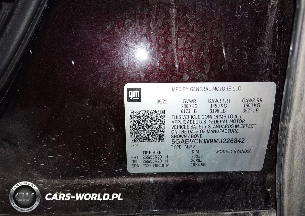 2021 Buick Enclave Awd Avenir VIN:5GAEVCKW9MJ226842 - 9
