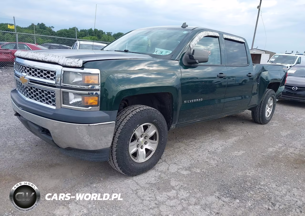 2014 Chevrolet Silverado 1500 Lt VIN:3GCUKREC5EG468750 - 2